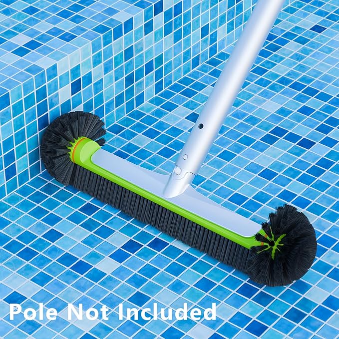Sepetrel Pool Brush Head for Cleaning Walls, Heavy Duty Inground/Above Ground