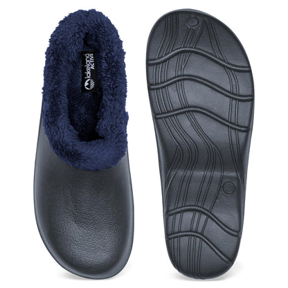 Lakeland Active Lorton Men's Fleece Lined Garden Clogs - Oxford Blue - 9 UK