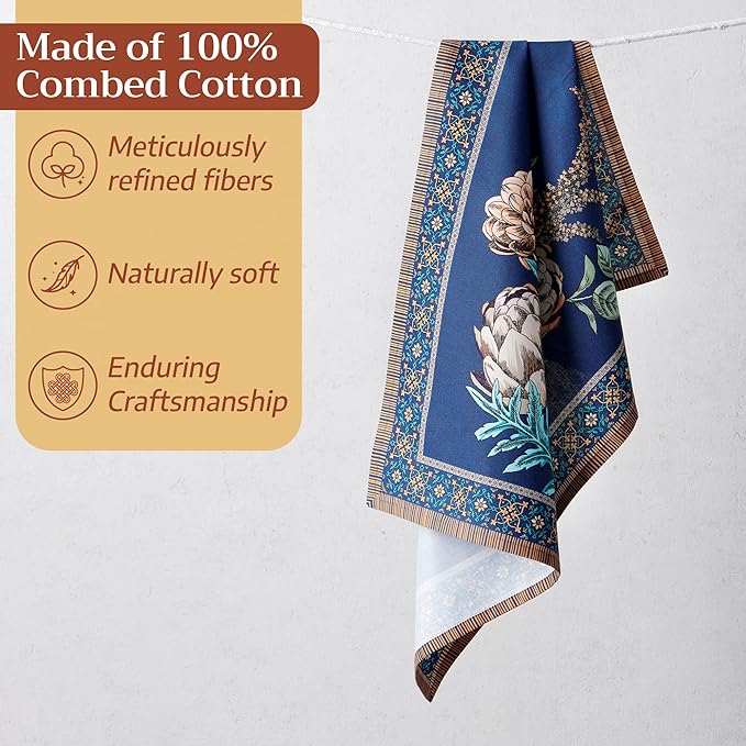 Maison d' Hermine Kitchen Towel 100% Combed Cotton Premium Easter Dishtowel