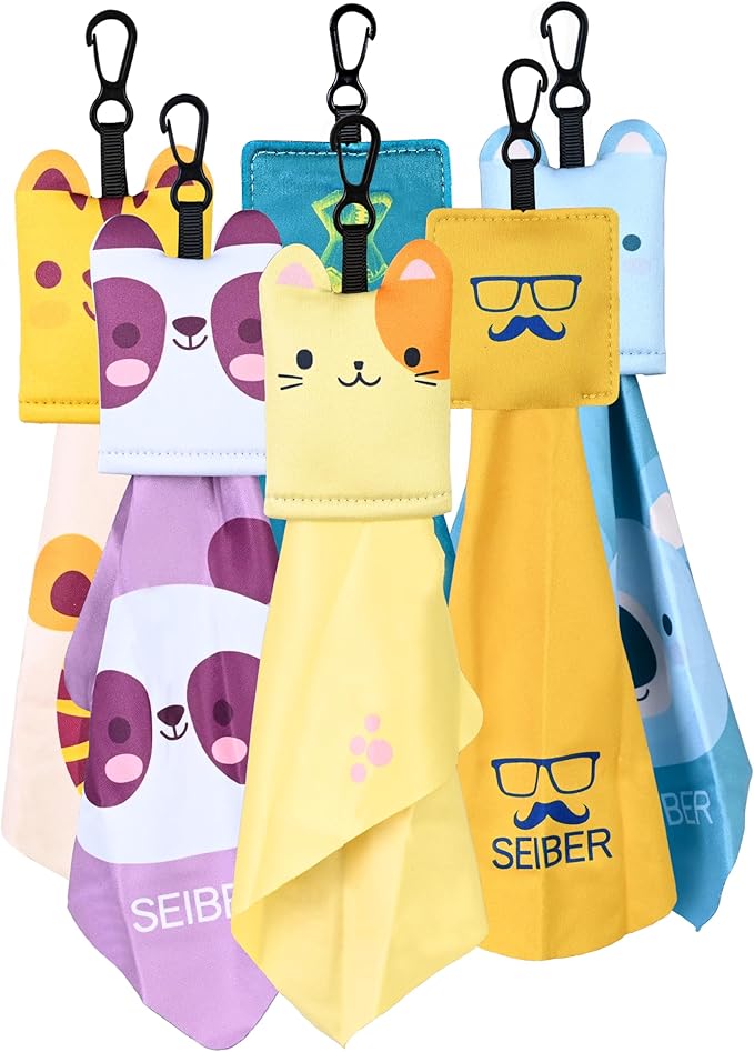 SEIBER Glasses Cleaning Cloth, Microfiber Cleaning Cloths, Eyeglasses Clean