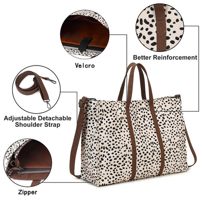 BTOOP Tote Bag Christmas Gifts for Women Work Teacher Tote Bag 15.6 inch Laptop Shoulder Bags Handbag Office Briefcase with Clutch Purse