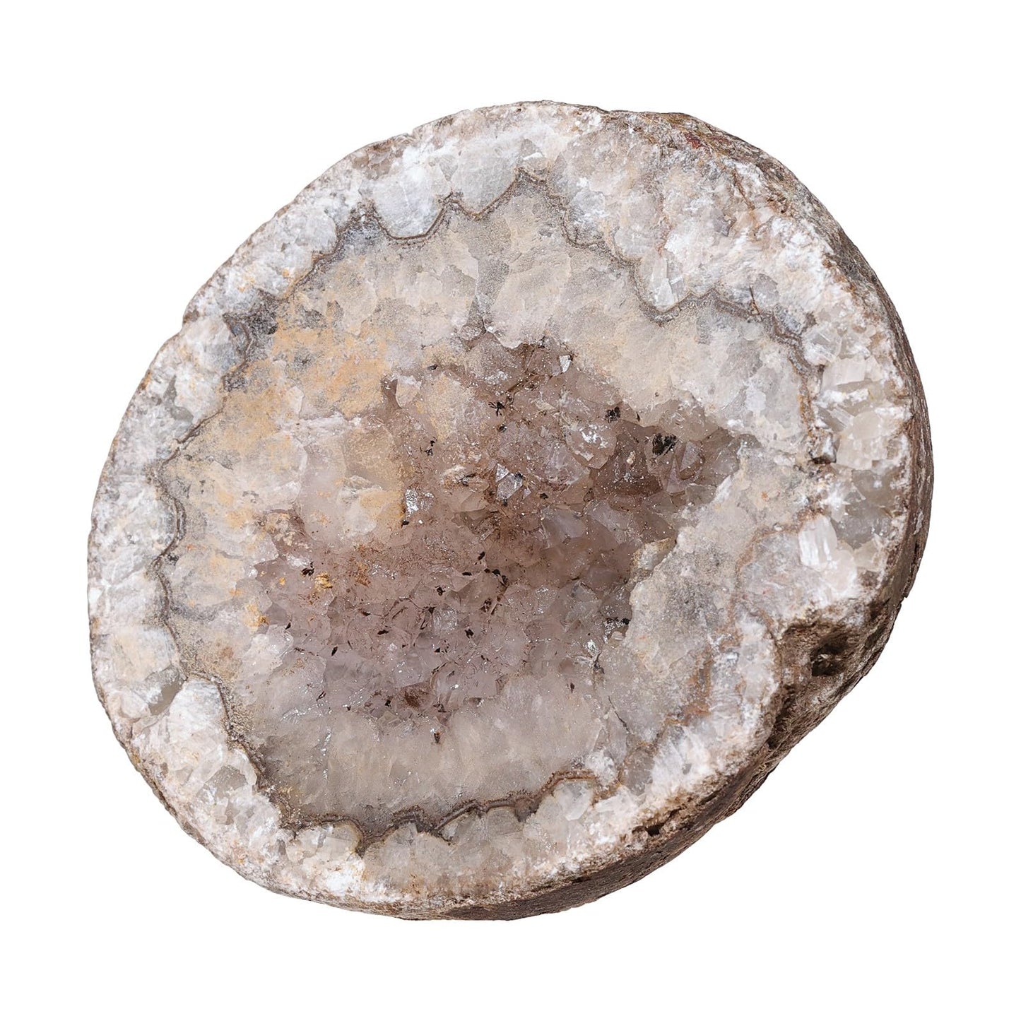 Sportmusies Irregular Natural Geode Agate Crystal Cluster Mineral Specimen Desk Shelf Home Decoration, Reiki Healing Yoga Oil Diffuser Stone, 1.97-4.13 inches