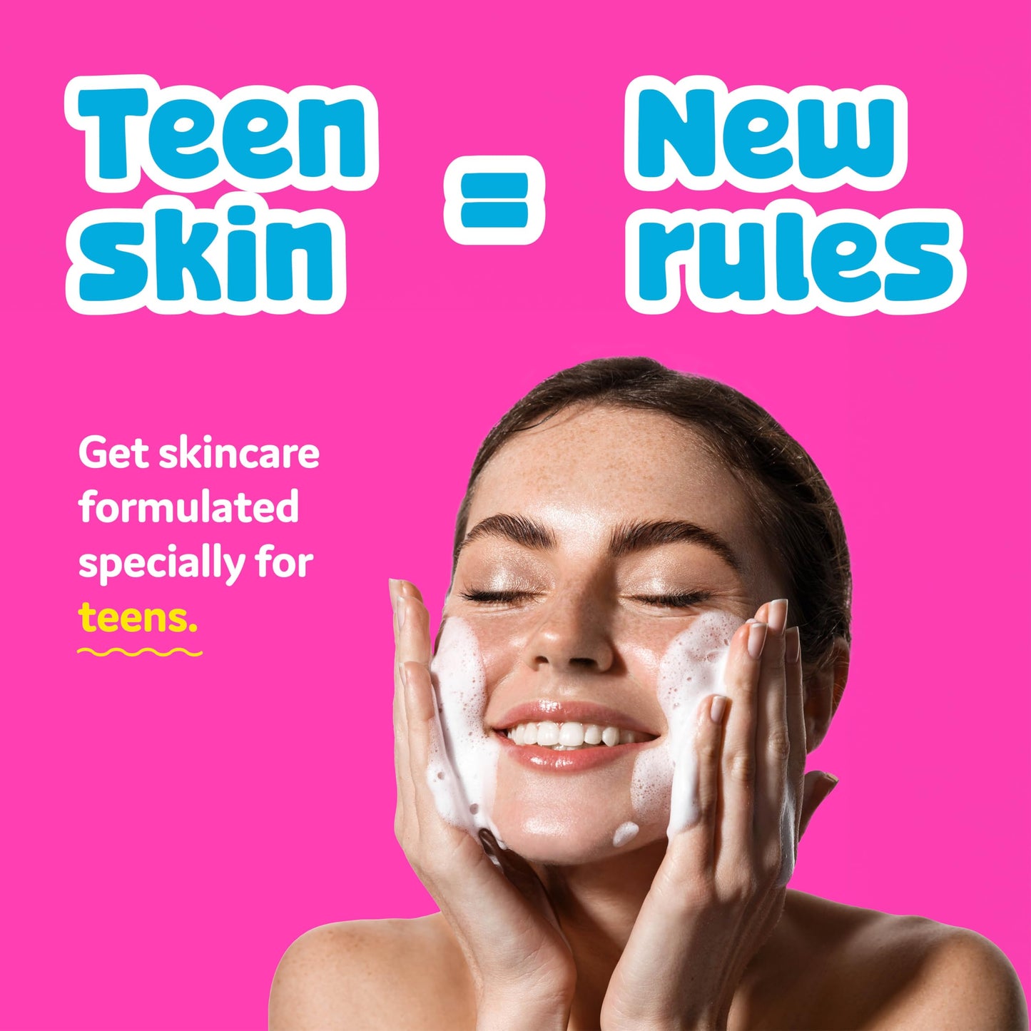 BeYoutiful Skin Care Gift Set for Teens, BFF Regimen 5-Piece kit for Sleepovers & Kids Skincare, Toner, Face Wash, Serum, Moisturizer Lotion & Lip Mask, Vegan, Cruelty-Free