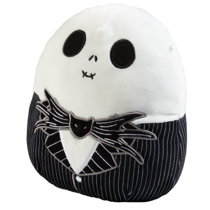 Squishmallows Original 8-Inch Jack Skellington - Nightmare Before Christmas - Official Jazwares Plush - Collectible Soft & Squishy Stuffed Animal Toy - Gift for Kids, Girls & Boys