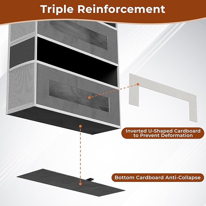 5-Tier Over The Door Storage Organizer