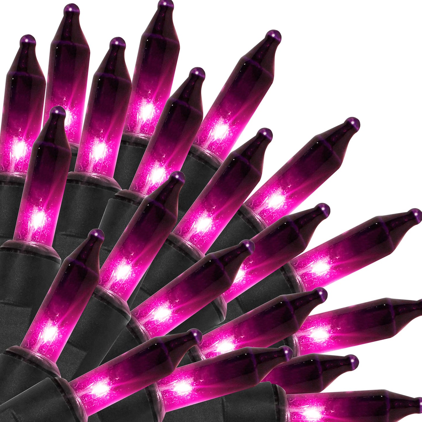 Twinkle Star Purple Halloween Lights, 33FT 150 LED Incandescent Mini String Lights for Outdoor Indoor Patio Home Party Garden Yard Halloween Decor