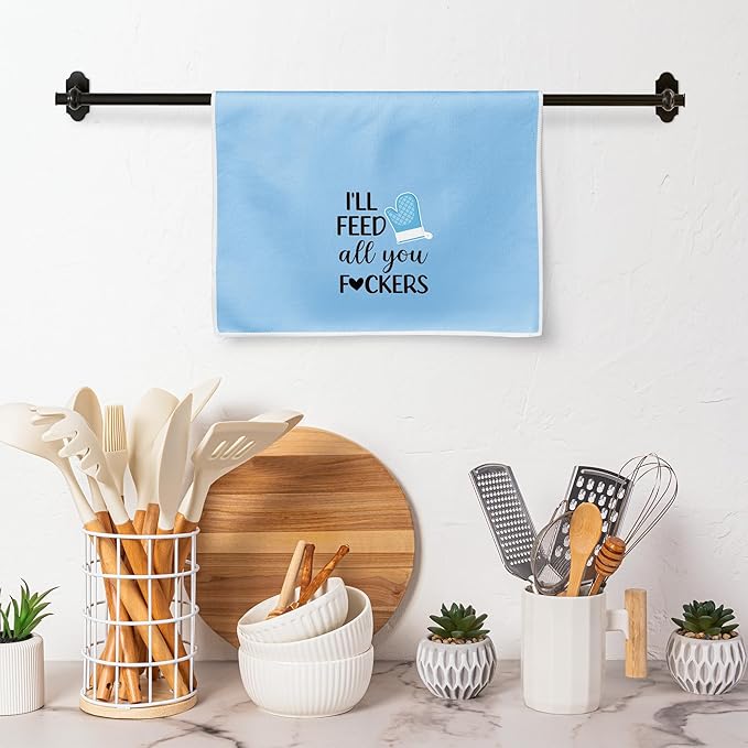 GROBRO7 Funny Sayings Hand Towel