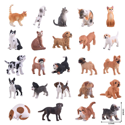 JOYIN Christmas Advent Calendar 2025, 24 Days Dog Cat Countdown Animal Advent Calendar for Kids Toddlers, Christmas Party Favor Gifts, Xmas Gifts for Boys Girls