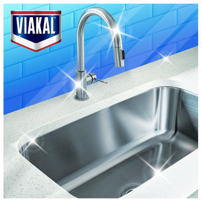 Viakal Limescale Remover Spray, Classic, Cleaning Products, Bathroom Cleaner Spray, 5 Litre (500 ml x 10), Toilet Cleaner Limescale Remover