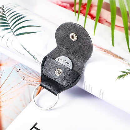 Sureio Pocket Hug Token Gift Long Distance Relationship Keepsake Inspirational Gift Keychain Valentine's Day Gifts (I'm Always with You)