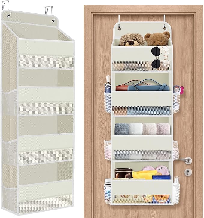 1 Pack Over The Door Organizer, Hanging Storage Organizer