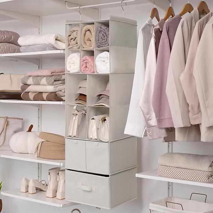 GRANNY SAYS Hanging Closet Organizer