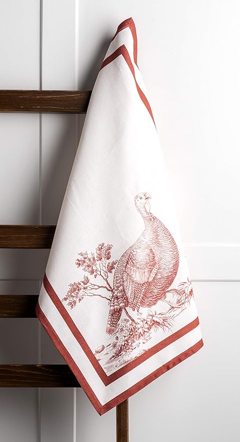Maison d' Hermine Kitchen Towels Set of 3 100% Cotton 20" x 27.5" Reusable