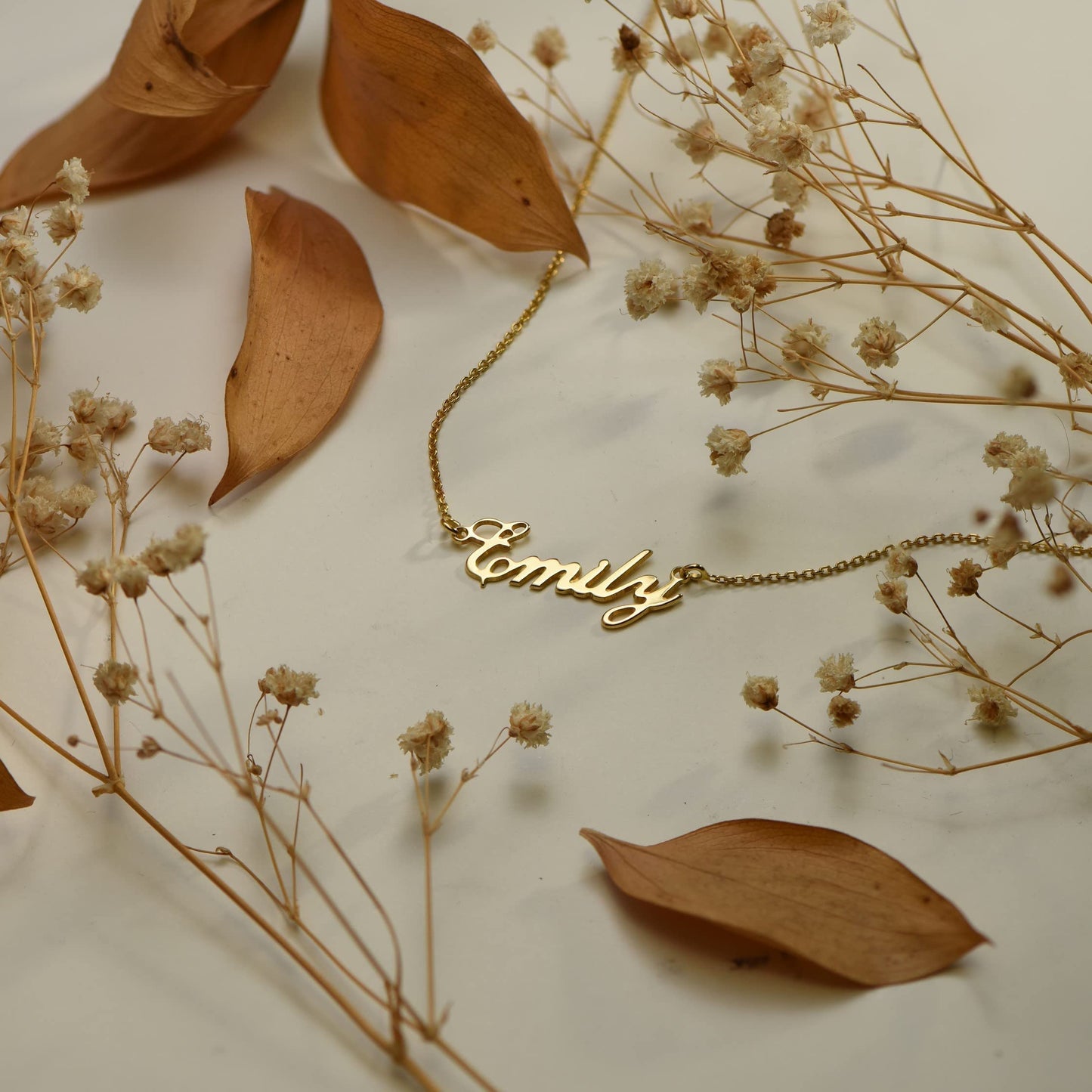 Personalized Choose Your Style Name Necklace - Custom Nameplate Pendant - Dainty Gift for Her, Women - Gift for Mother's Day, Christmas, Birthday (Cocktail, 18k Gold Plated Sterling Silver)