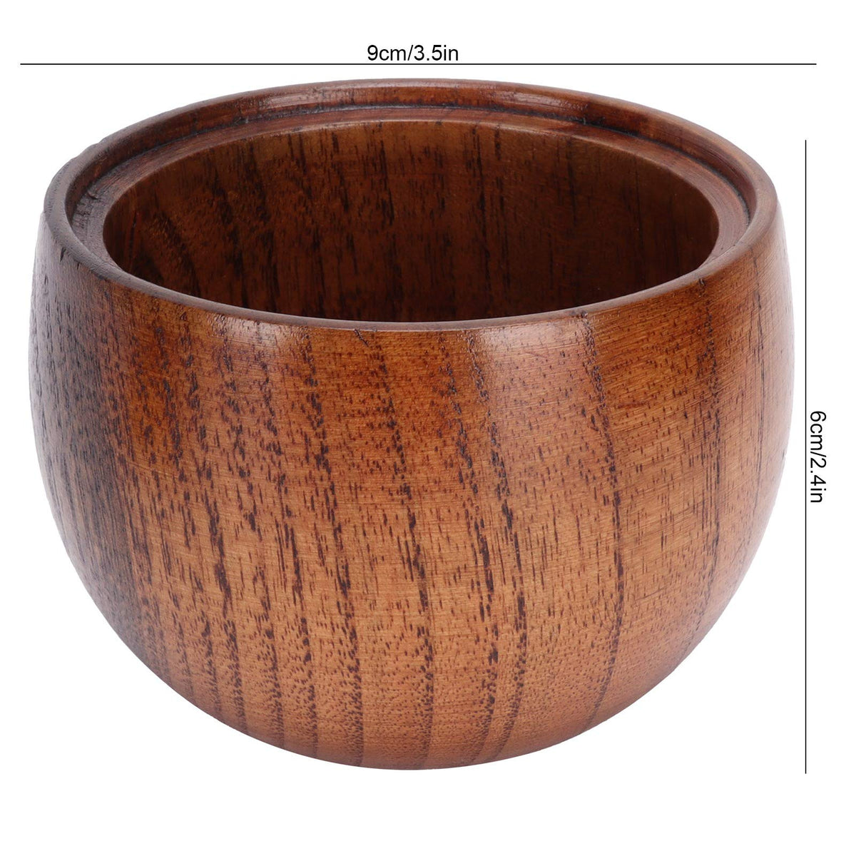 Gsycle Salt Cellar, 2set Spice Jar Spice Box Salt Container Wood Salt Bowl Salt and Pepper Bowls with Lid and Spoon Salt Wooden Bowl with Lid