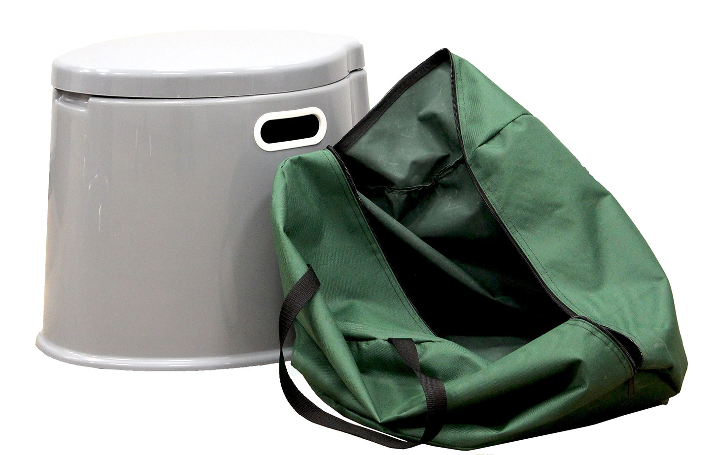 PLAYBERG Portable Travel Toilet for Camping and Hiking (Toilet with Case)