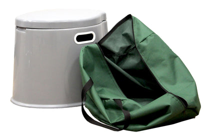 PLAYBERG Portable Travel Toilet for Camping and Hiking (Toilet with Case)