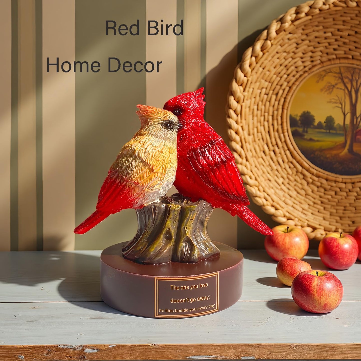 Yumetonia Cardinal Decor,Cardinal Gifts,Bird Collectible Figurines of Resin