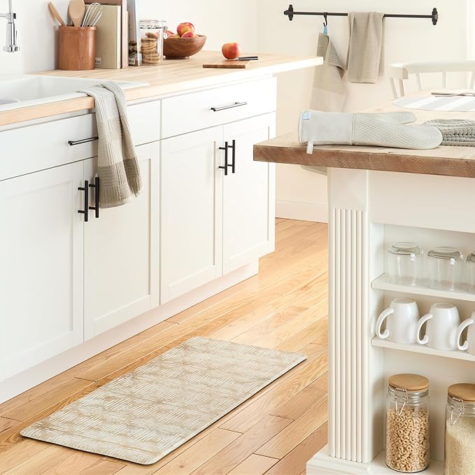 Town & Country Basics Basketweave Antimicrobial Terrycloth Kitchen Towel 4-Pack