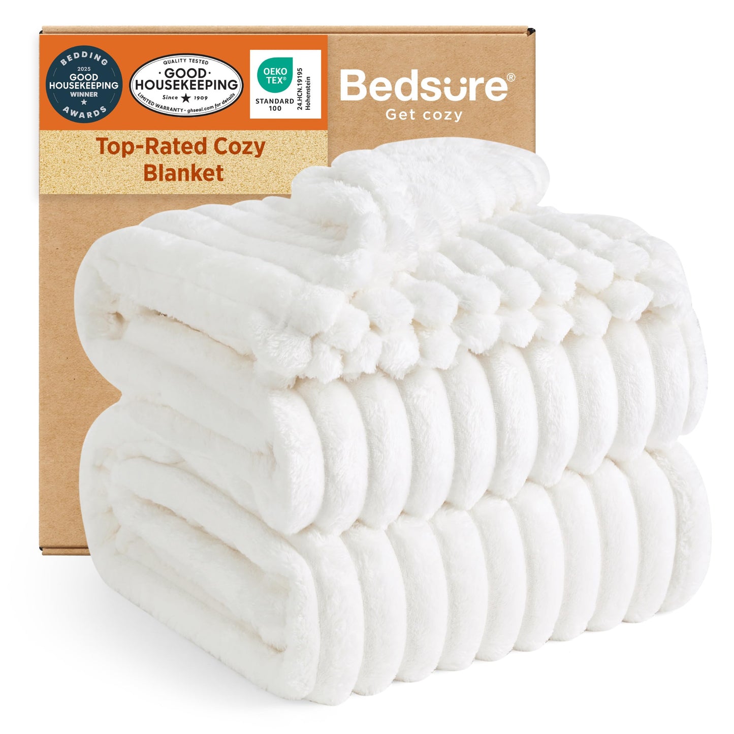 Bedsure GentleSoft Blanket Bundle Cooling Sheets King