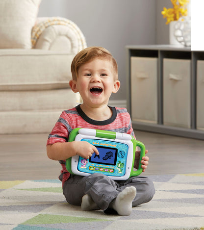 LeapFrog 2 in 1 LeapTop Touch Laptop, Green, Learning Tablet for Kids with 10 Modes of Play, Kids Laptop with Letters, Numbers, Vocabulary and Animals, Learning Toy Laptop for Kids Ages 2 Years +