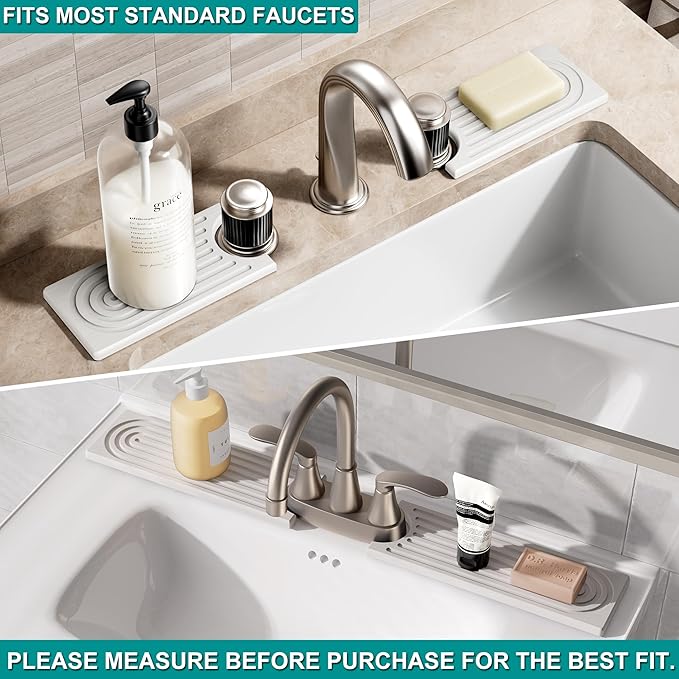 Stone Faucet Mat for Kitchen Sink
