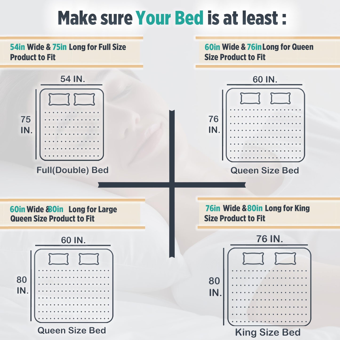 Imperijade 10mm Bunkie Board (60”x76”Queen Size) | Lightweight Design, Low Profile Bed Support, Breathable, Noise Minimizing, Moisture Resistant, Split Fully Assembled | Bed Support