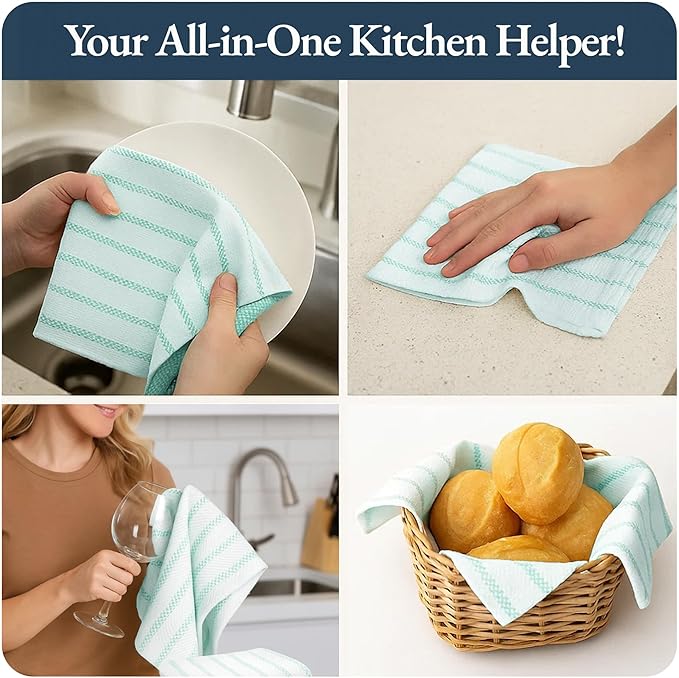 LANE LINEN Kitchen Towels Set