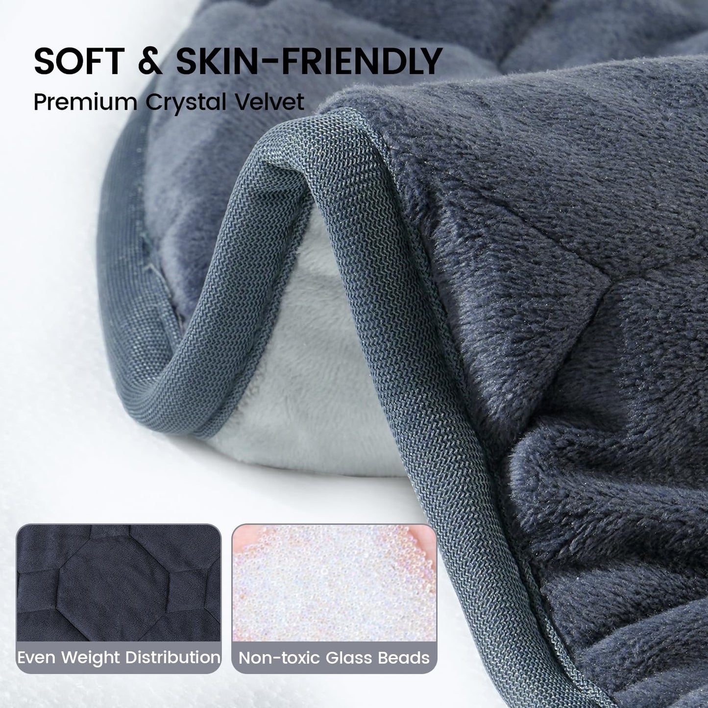 immtree Weighted Heating Pad for Deeper Pain Relief, 7lbs XXXL Size(29x24) with Fast Heat Technology, Heated Blankets for Adults, Relief for Back and Shoulder and Knee