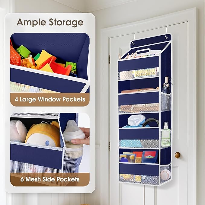 2 Pack Over The Door Organizer, Hanging Storage Organizer