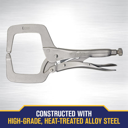 IRWIN VISE-GRIP Original Locking C-Clamp, 11", 19