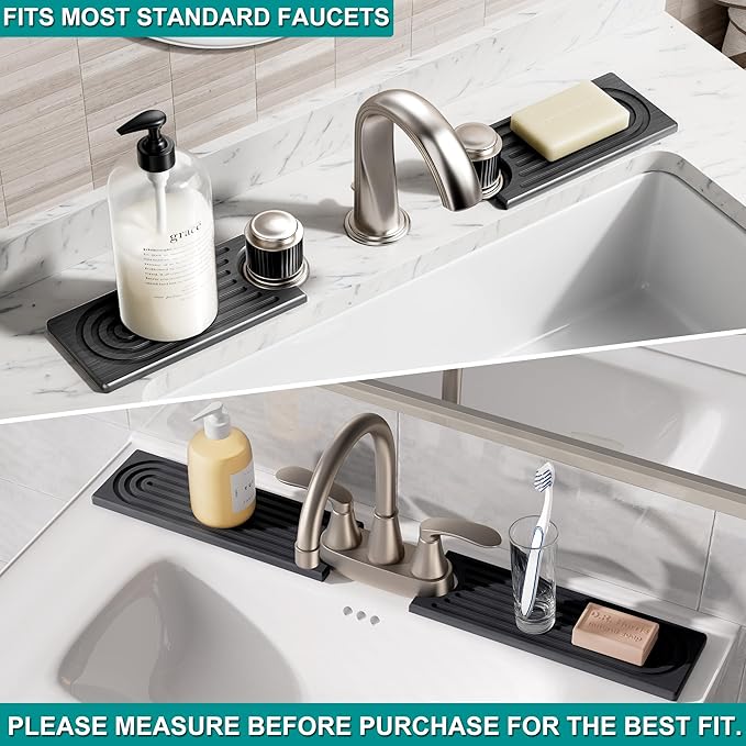 Stone Faucet Mat for Kitchen Sink