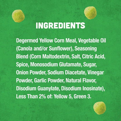 Vlasic Pickle Balls, Dill Pickle Flavored Corn Puffs, 2 oz.