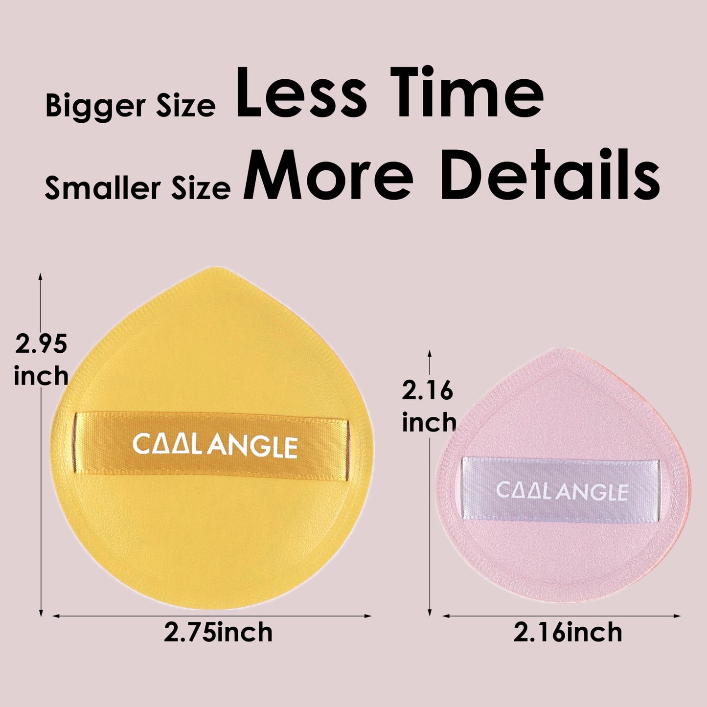 5Pcs Makeup Sponge For Foundation Concealer And Powder, Latex Free Blender Sponge For Natural And Easy Makeup Soft Long-lasting And Beginner-friendly, Green, Medium