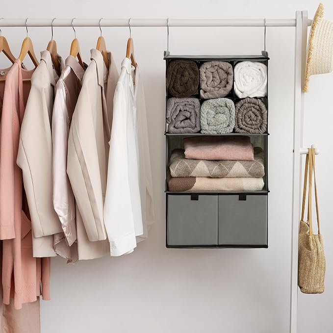 GRANNY SAYS Hanging Closet Organizer