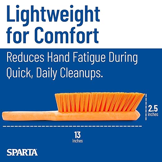 SPARTA Handheld Soft Counter Brush 8 Inch Bristle Span, Countertops, and
