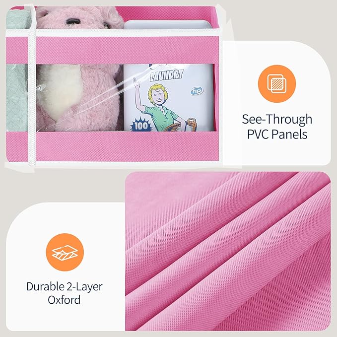 Yecaye 5-Tier Over The Door Organizer Dual-Column, 80lbs Load Stuffed Animal