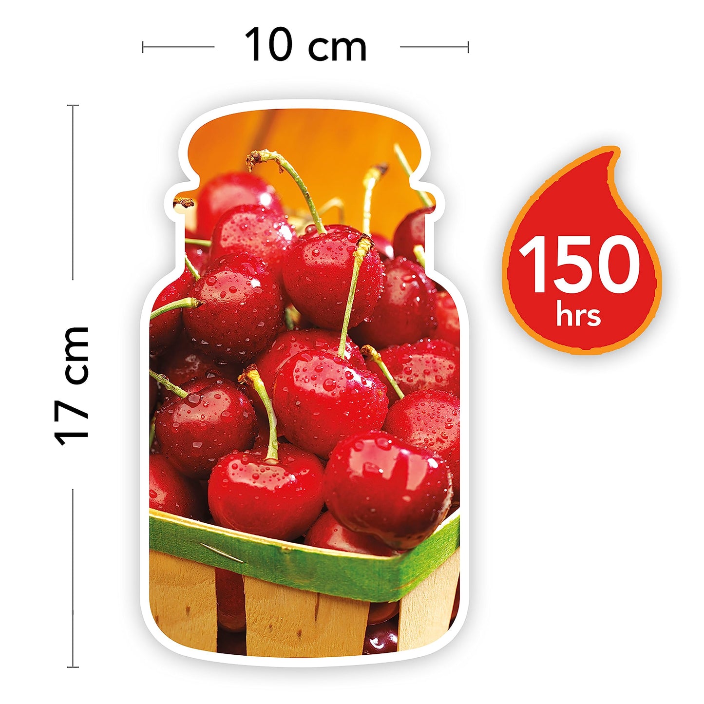 Yankee Candle Scented Candle | Black Cherry Large Jar | Long Burning Candles: up to 150 Hours | Perfect Gifts for Women