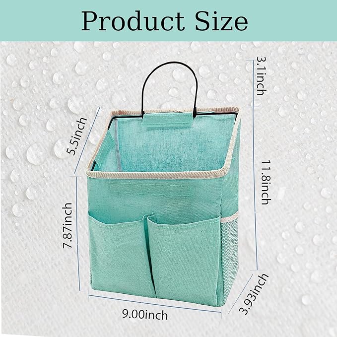 2pcs Wall Hanging Storage Bag, Wall Hanging Organizer Bags
