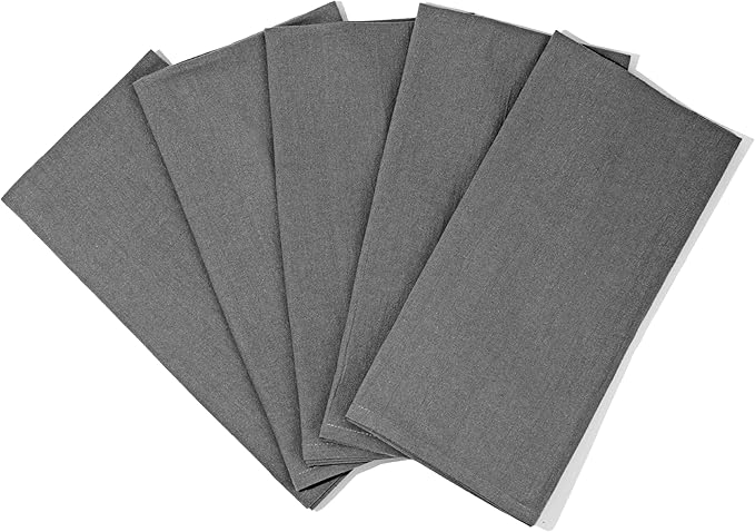 Gray Flour Sack Tea Towels