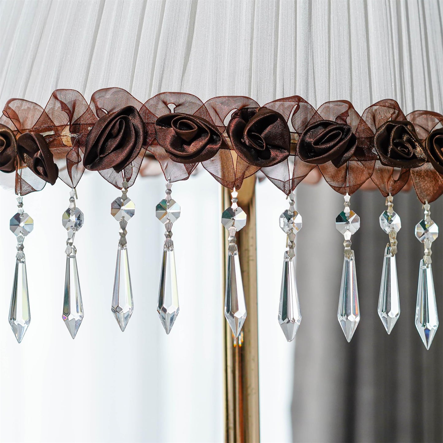 H&D HYALINE & DORA 20PCS 55mm Clear Chandelier Icicle Crystal Prisms Lamp Decoration