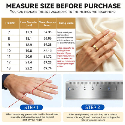 Smart Ring for Women Men,Fitness Tracker Ring,Heart Rate,Blood Oxygen,Step Tracker,Sleep Tracker,Meditation Assistance,No Subscription Fee,IP68 Waterproof Smart Ring for iphone&Android(Gold 13)