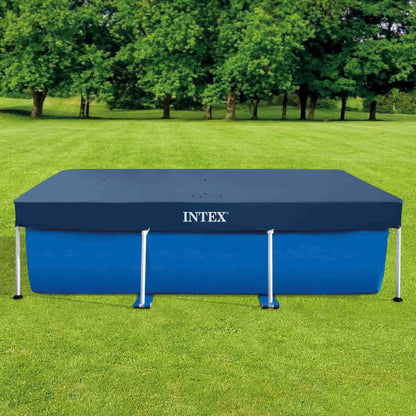 INTEX | Debris/Weather Cover for 3m x 2m Frame Pools - 28038, Rectangular, Blue