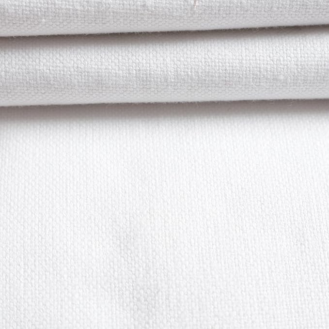 KAF Home White Kitchen Towels, 10 Pack, 100% Cotton