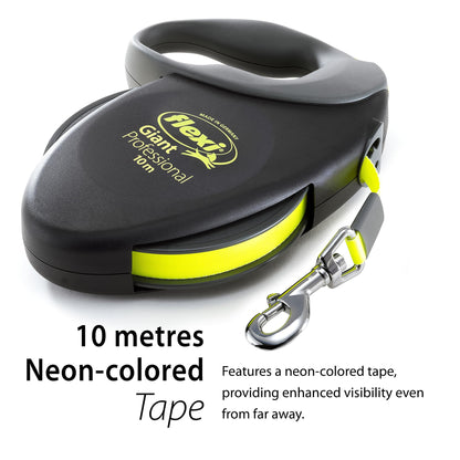 flexi Giant Professional L Tape 10 m black/neon yellow