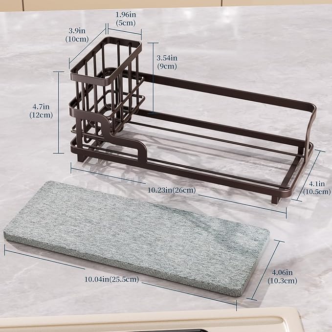 Consumest Sponge Holder for Kitchen Sink