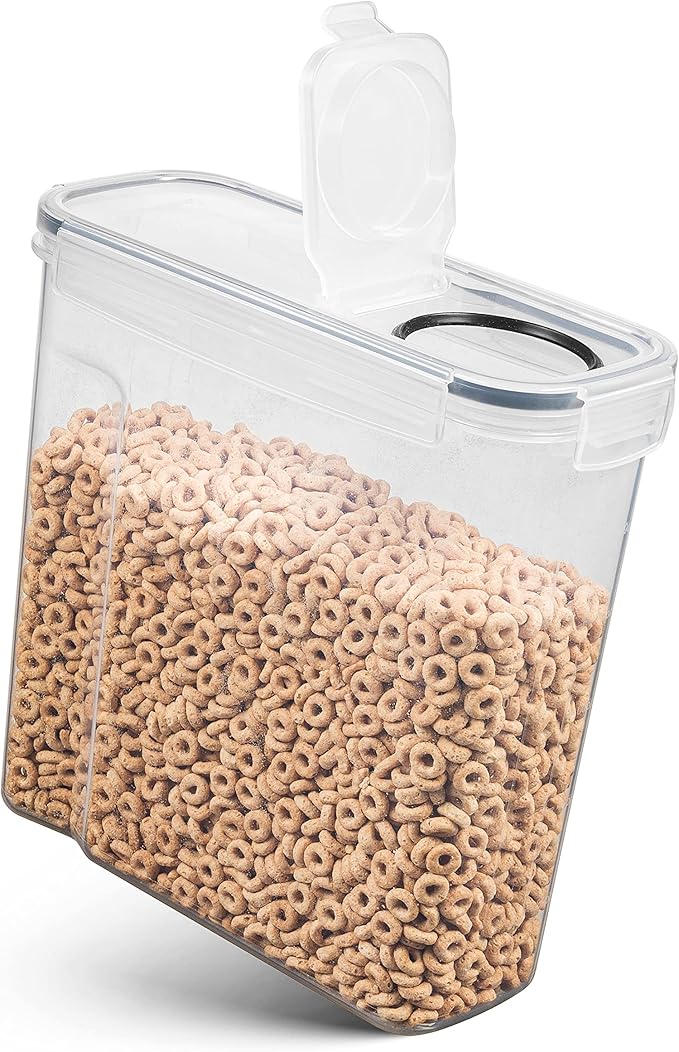 6 Pack Airtight Cereal Food Storage Container