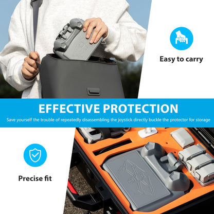 STARTRC Mini 5 Pro Sun Hood for DJI RC 2 Controller, 3-IN-1 Sunshade Joysticks Screen Protector, Anti-Scratch Soft Microfiber Lining Cover for dji mini 5 pro/mini 4 pro/mini 3 pro