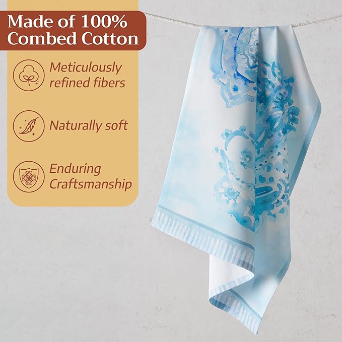 Maison d' Hermine Dish Towels 100% Combed Cotton Premium Easter Kitchen Towels