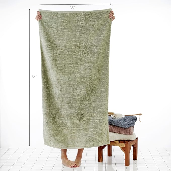 SKL Home CloudSoft Cotton Luxury 4 Pc Bath Towel Set